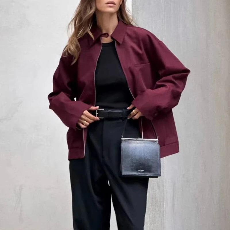 Jaqueta Bomber Retrô Anaïs