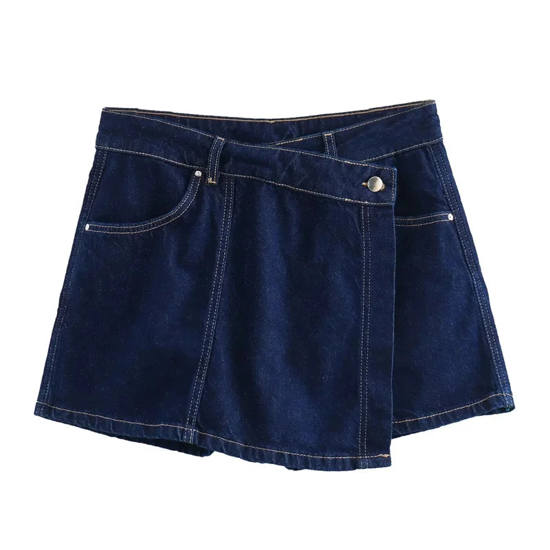 Camisa Jeans Cropped Louane