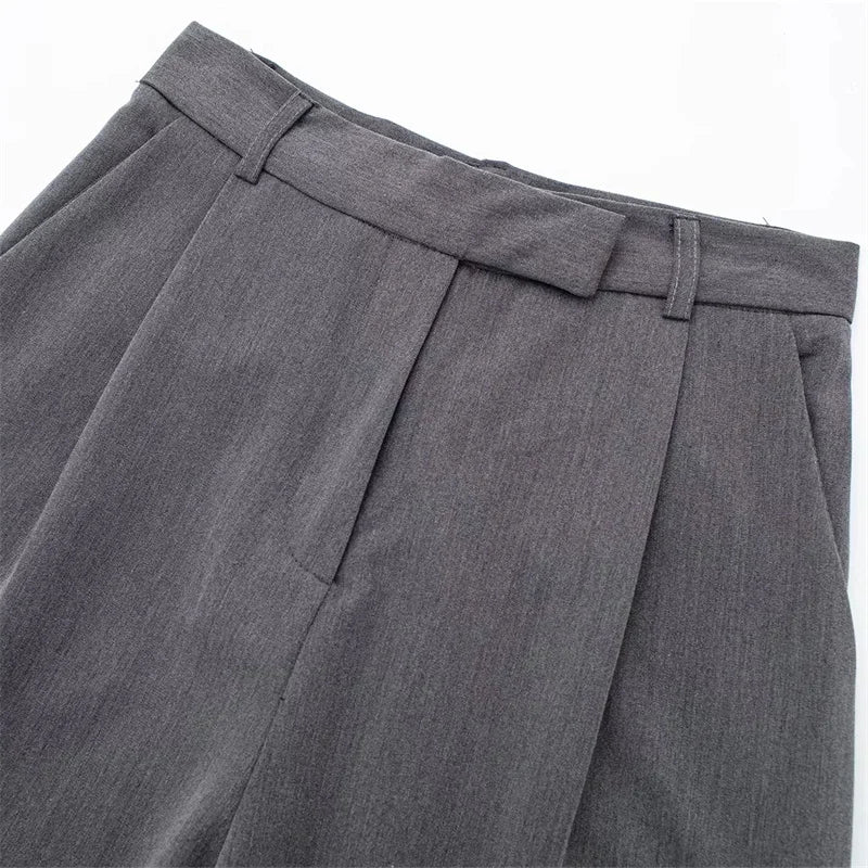 Calça Pantalona de Alfaiataria Colette