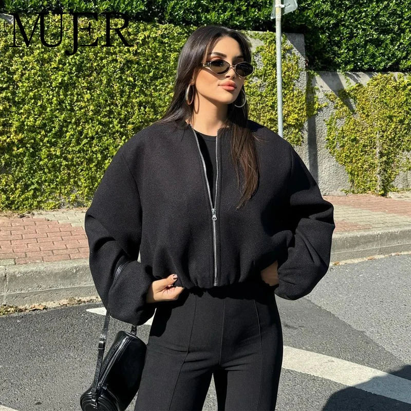 Jaqueta Bomber Universitária Odette
