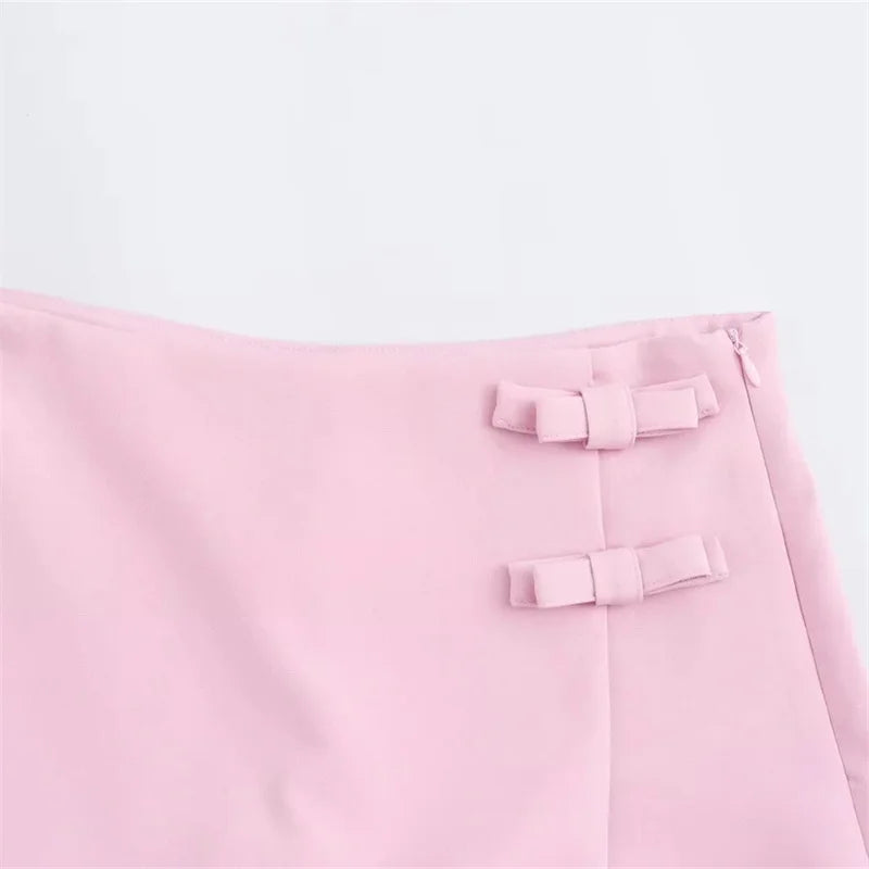Saia-Shorts com Laço Pauline