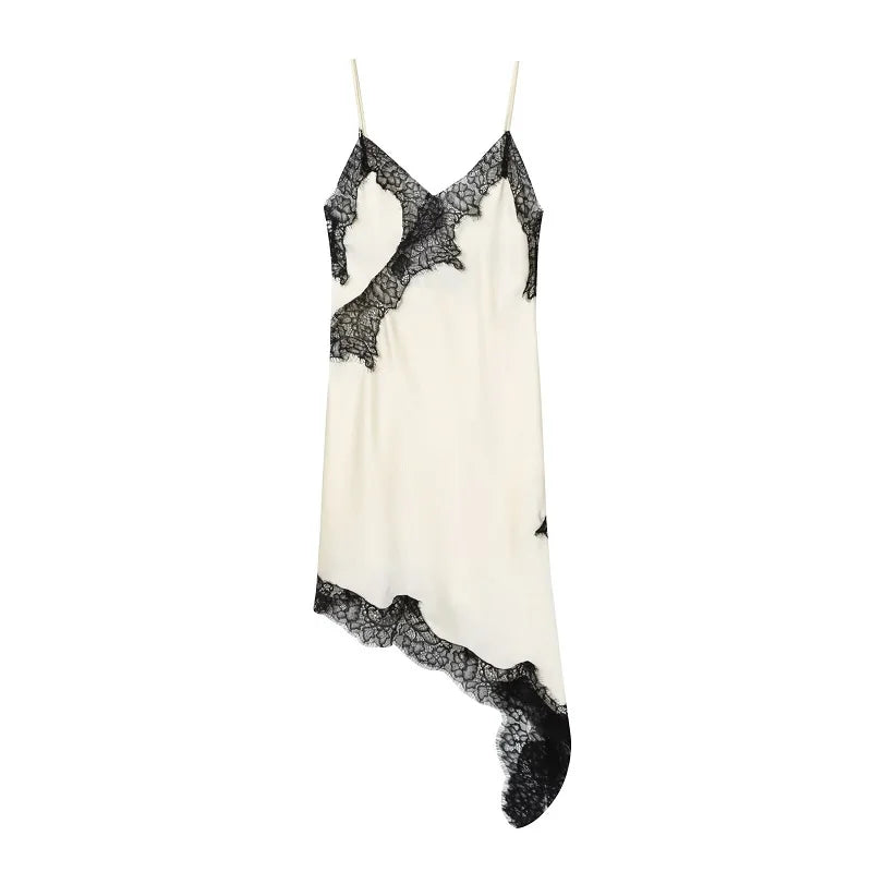 Vestido Slip de Renda Simone