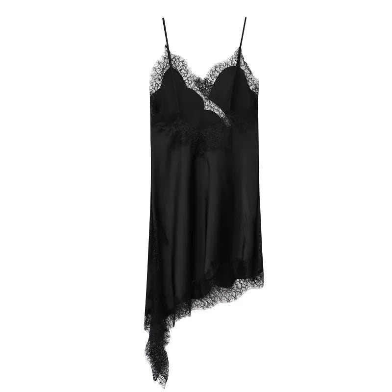 Vestido Slip de Renda Simone
