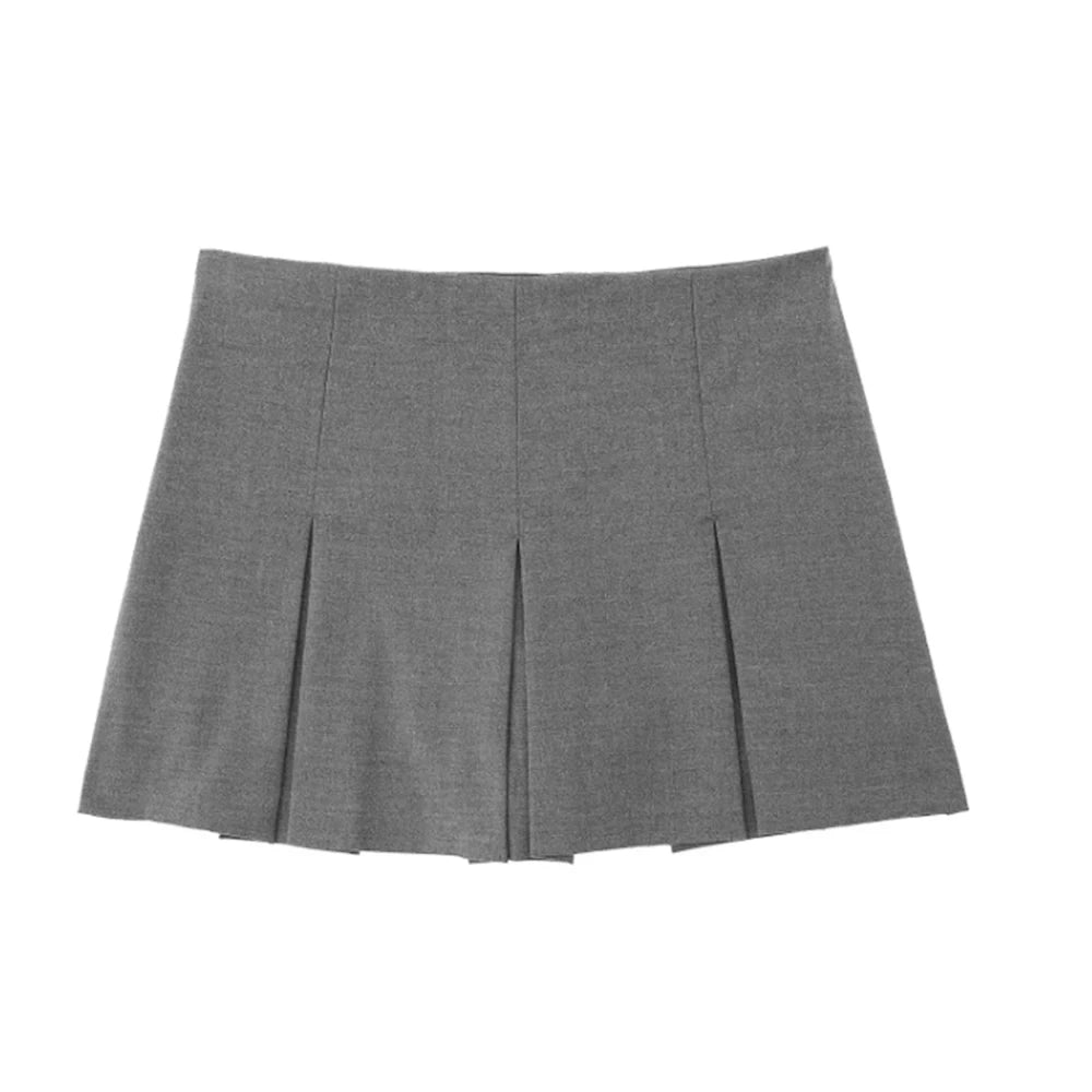 Saia-Shorts Plissada Adeline