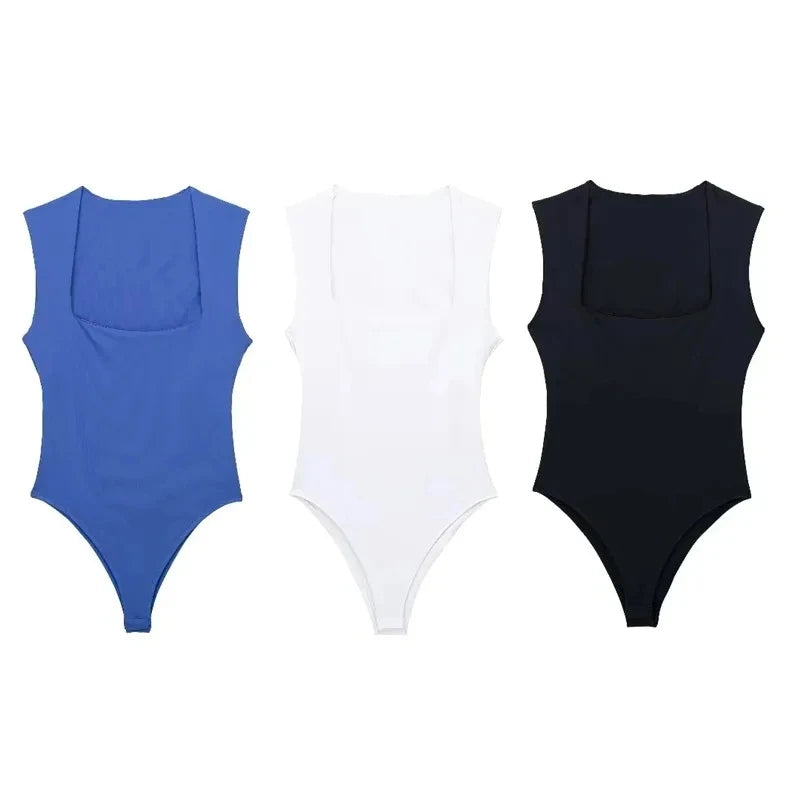 Body Decote Quadrado Véronique