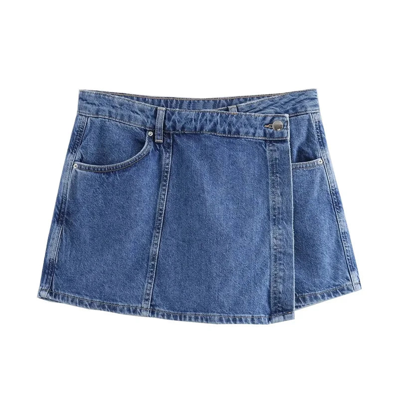 Camisa Jeans Cropped Louane