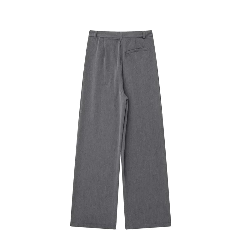Calça Pantalona de Alfaiataria Colette