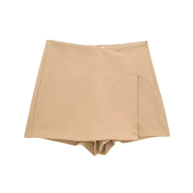 Saia-Shorts Assimétrica Noémie