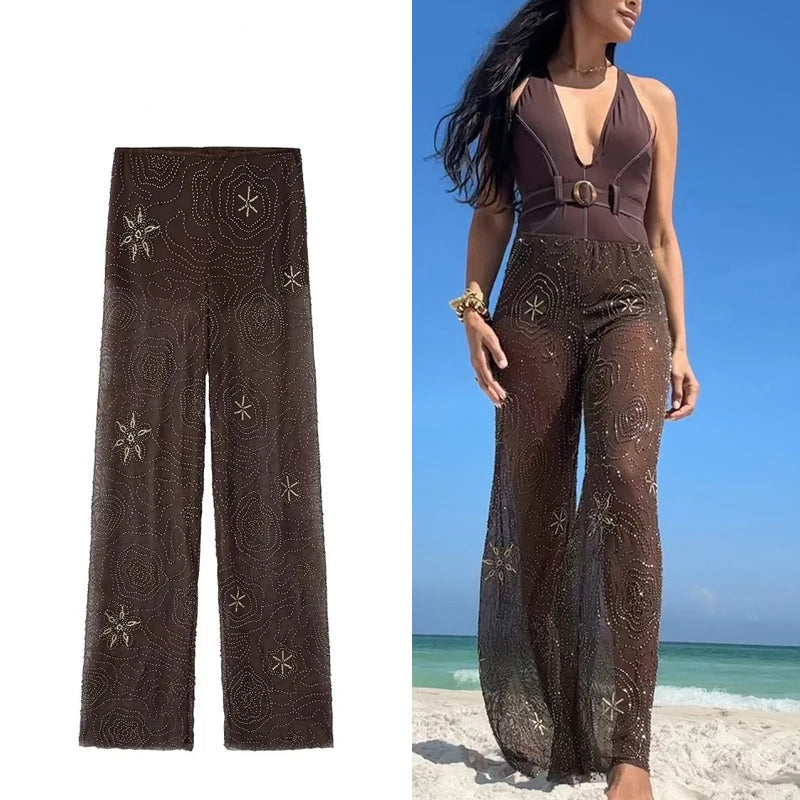Calça de Lantejoulas Ondine
