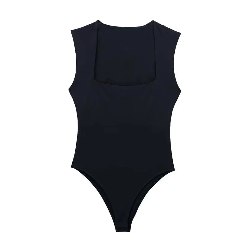 Body Decote Quadrado Véronique