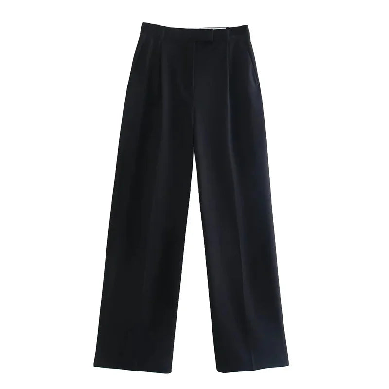 Calça Pantalona de Alfaiataria Colette