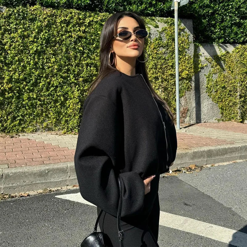 Jaqueta Bomber Universitária Odette
