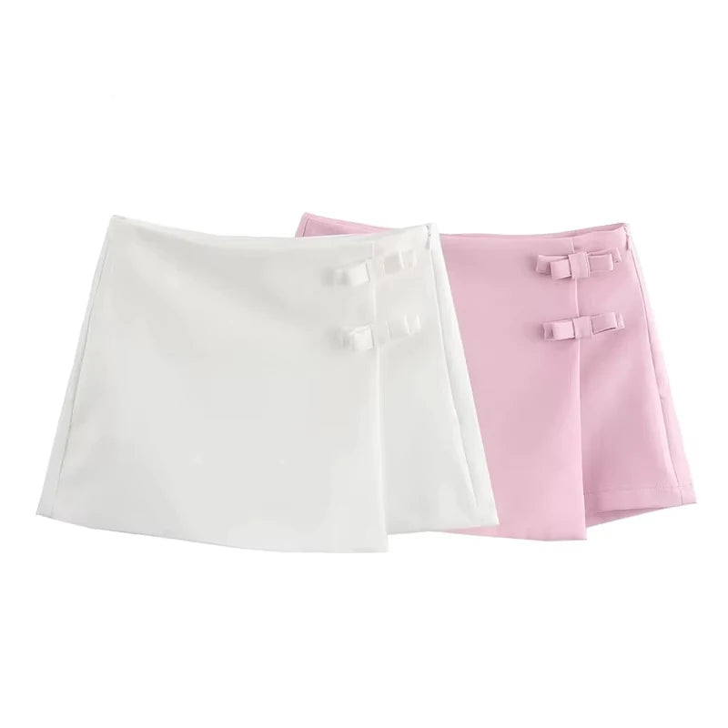 Saia-Shorts com Laço Pauline