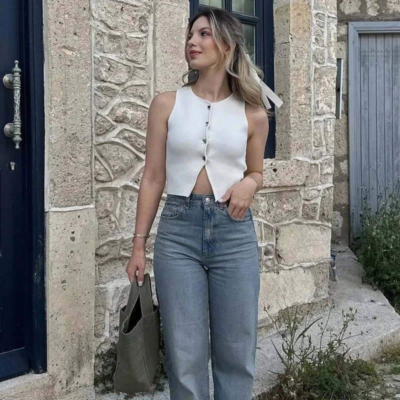 Colete de Malha Éloïse