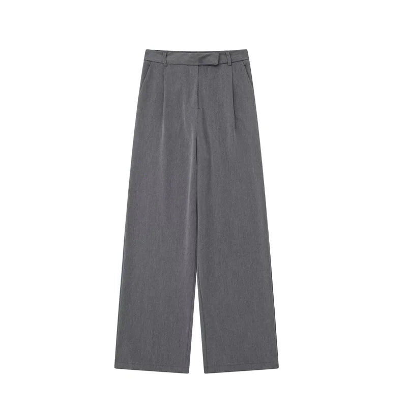 Calça Pantalona de Alfaiataria Colette