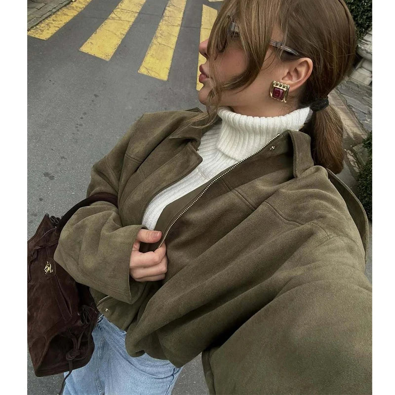 Jaqueta Bomber Universitária Josephine