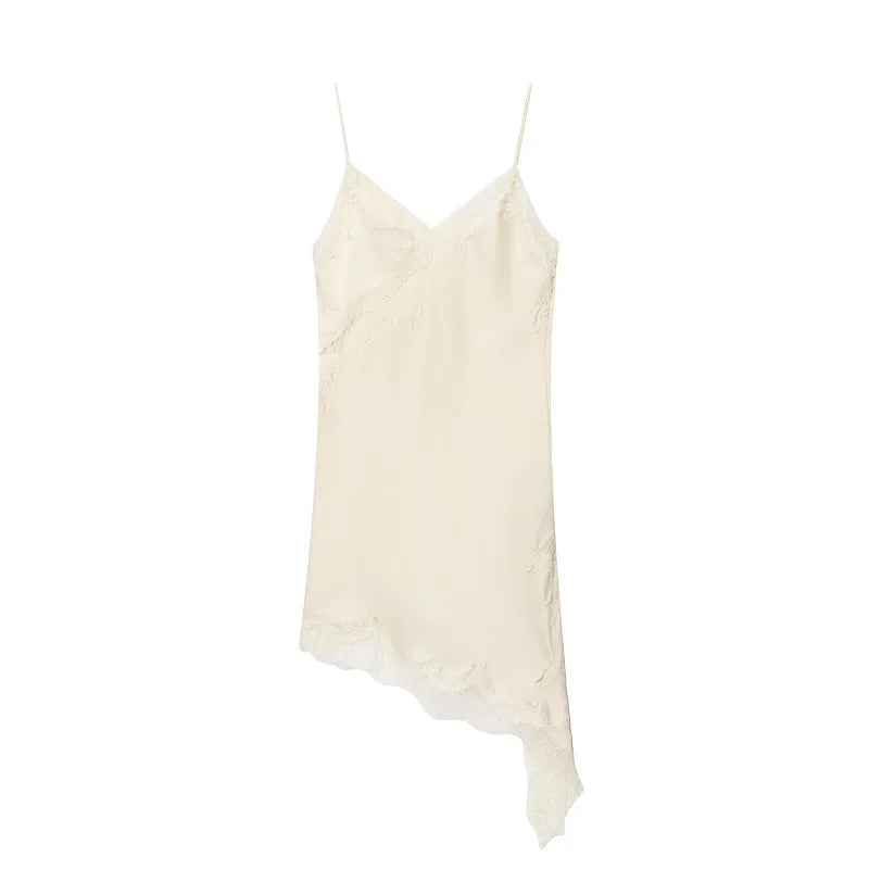 Vestido Slip de Renda Simone