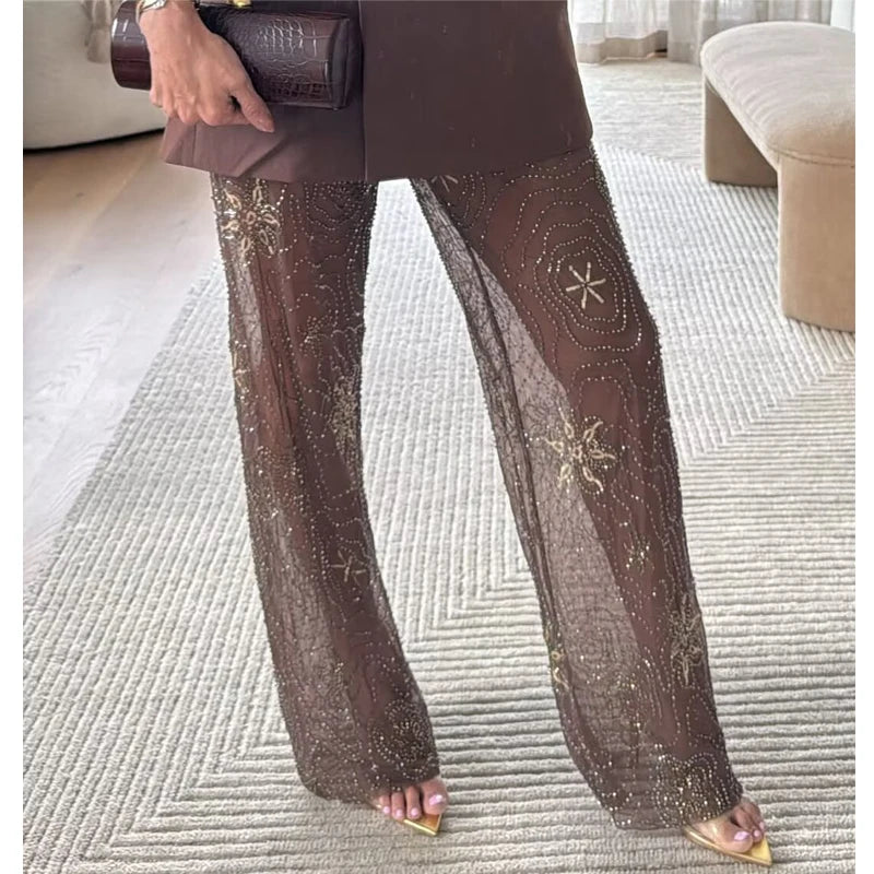 Calça de Lantejoulas Ondine